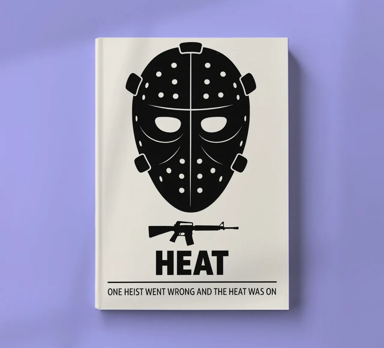 Heat Print notebook by MoviesArt