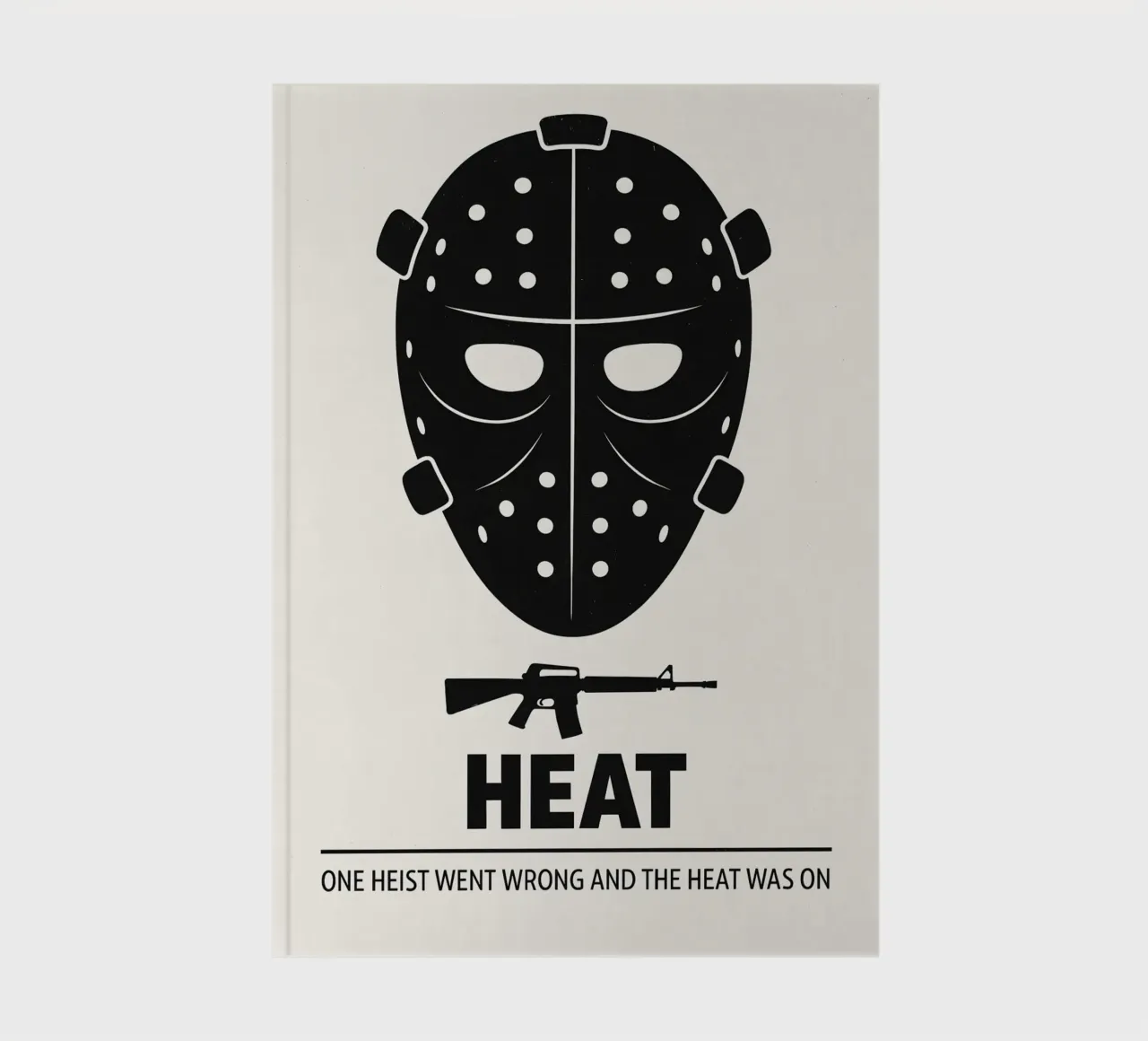 Heat Print notebook by MoviesArt