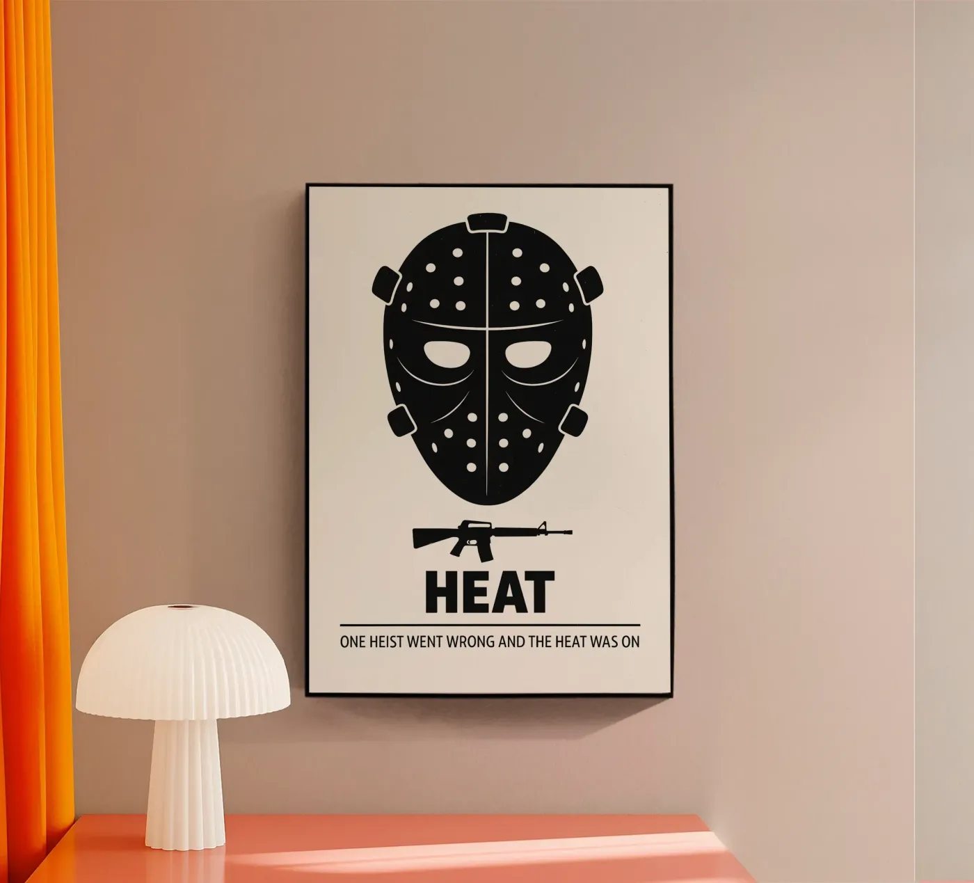 Heat Print acryl van MoviesArt