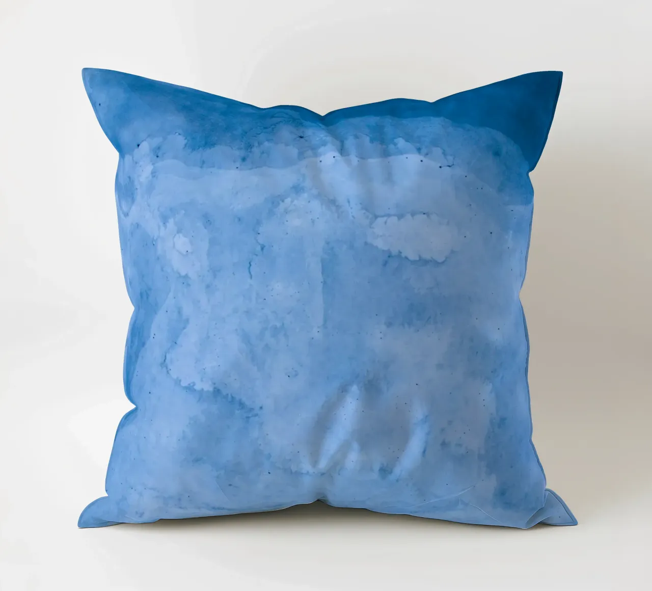 onde bianche cuscino da Bleu