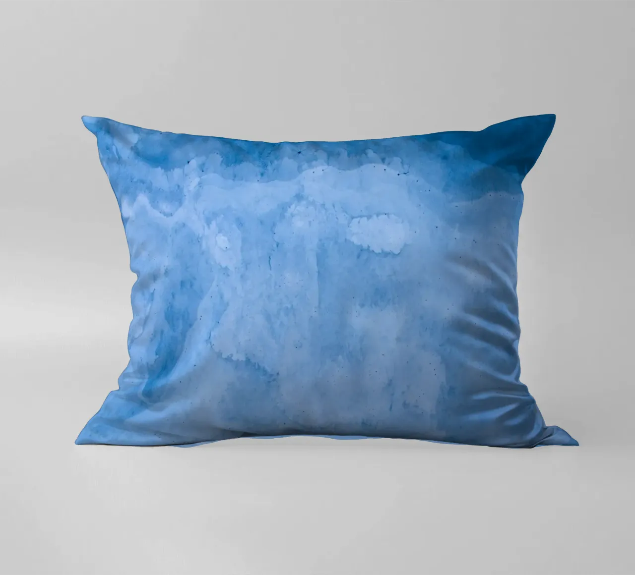 onde bianche cuscino da Bleu