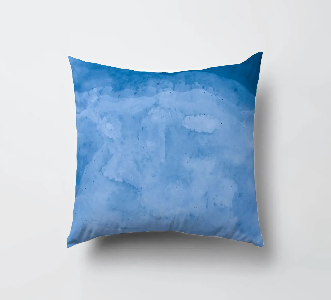 onde bianche cuscino da Bleu