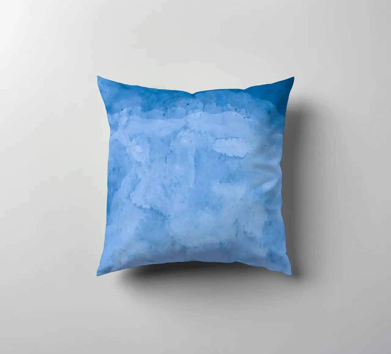 onde bianche cuscino da Bleu