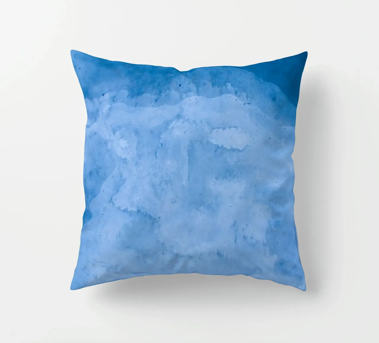 onde bianche cuscino da Bleu