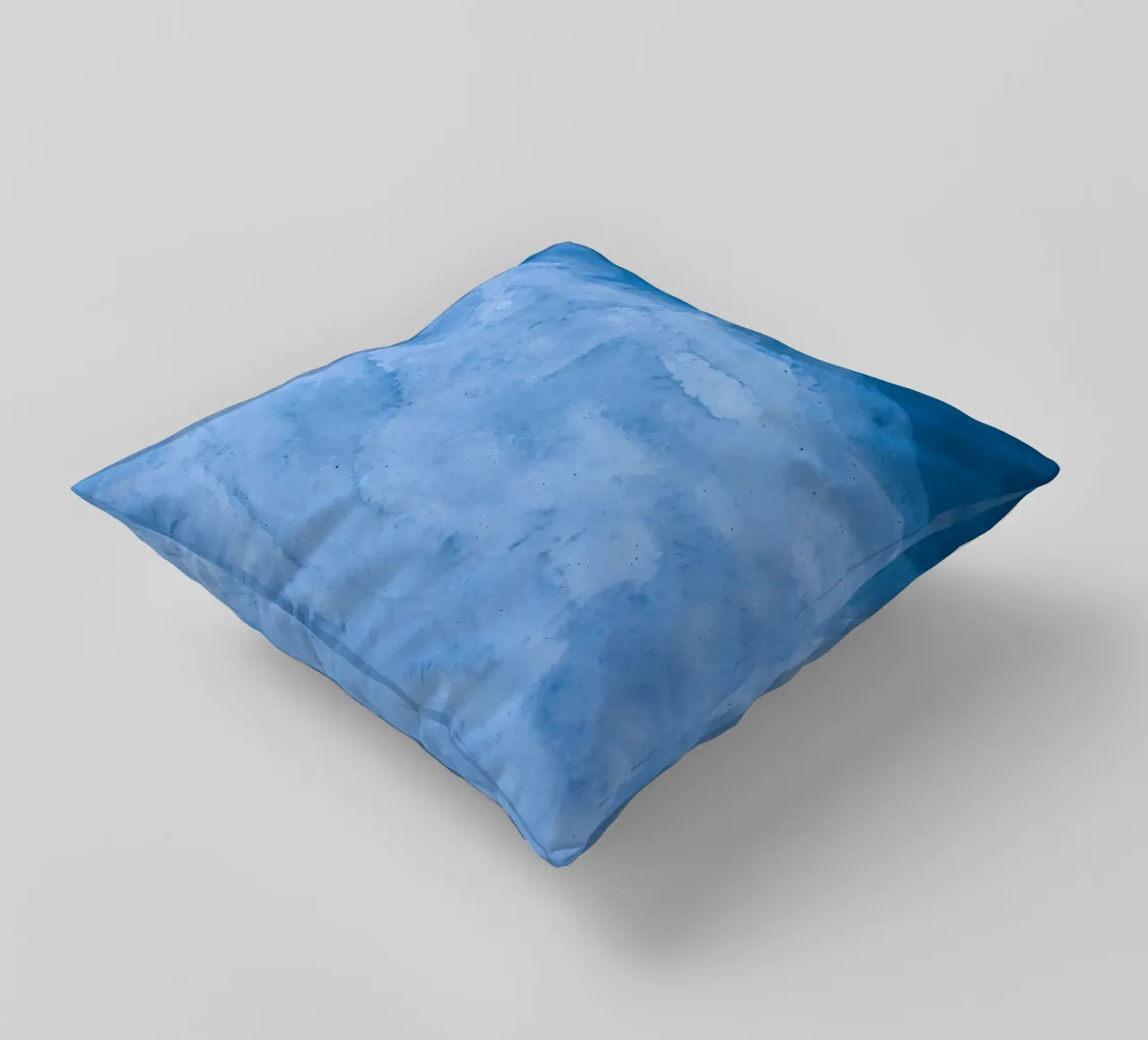 onde bianche cuscino da Bleu