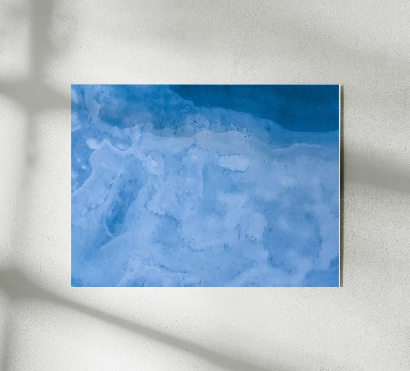 waves white plexiglass da Bleu