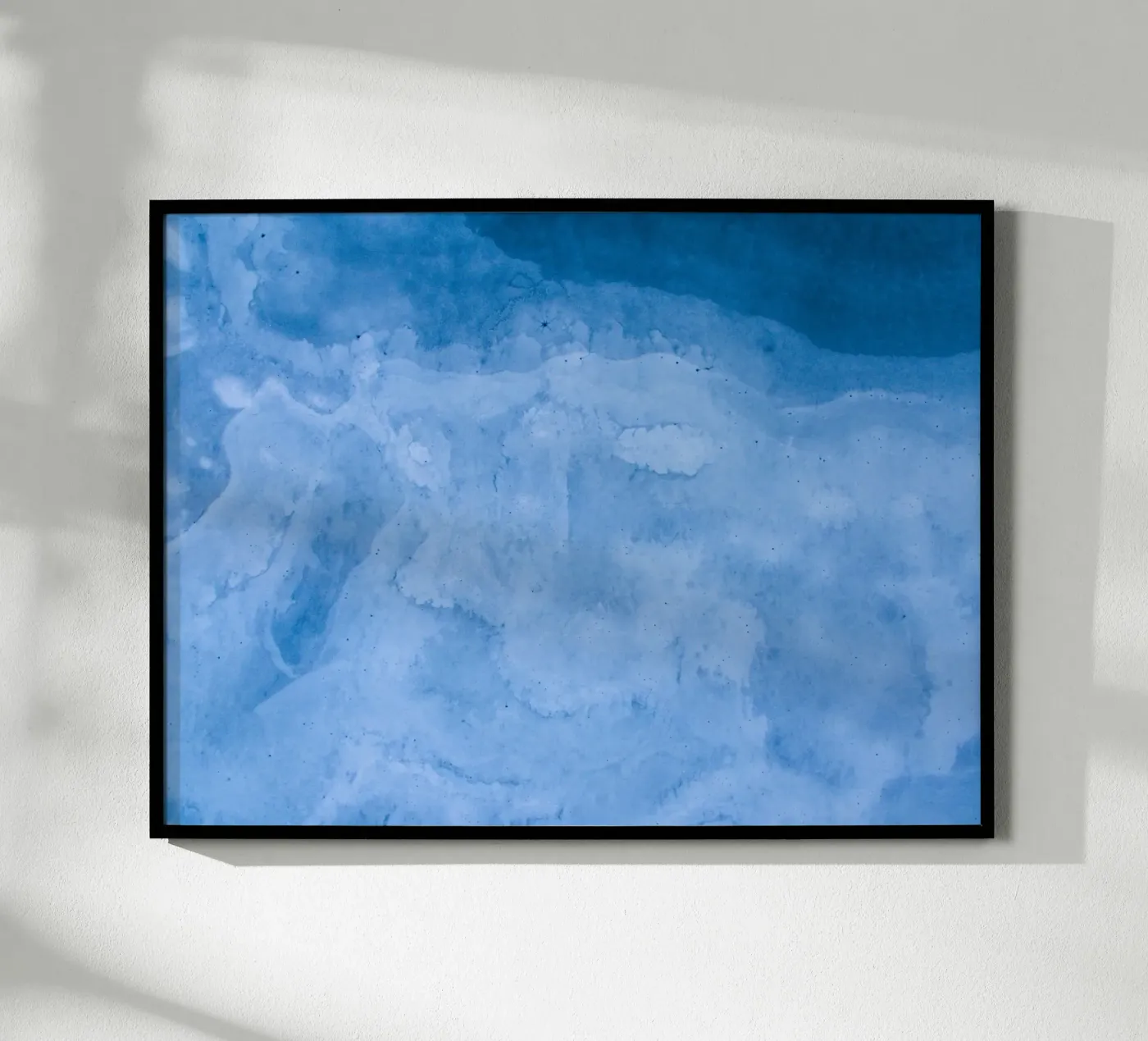 waves white poster da Bleu