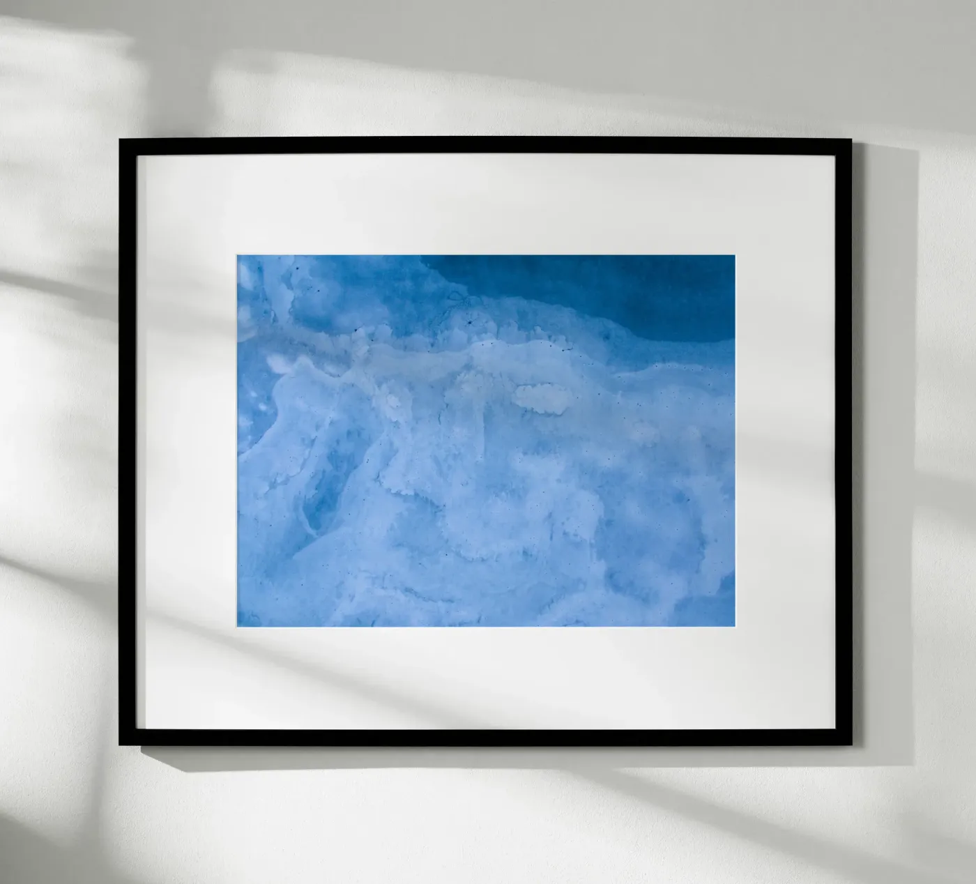 onde bianche poster da Bleu