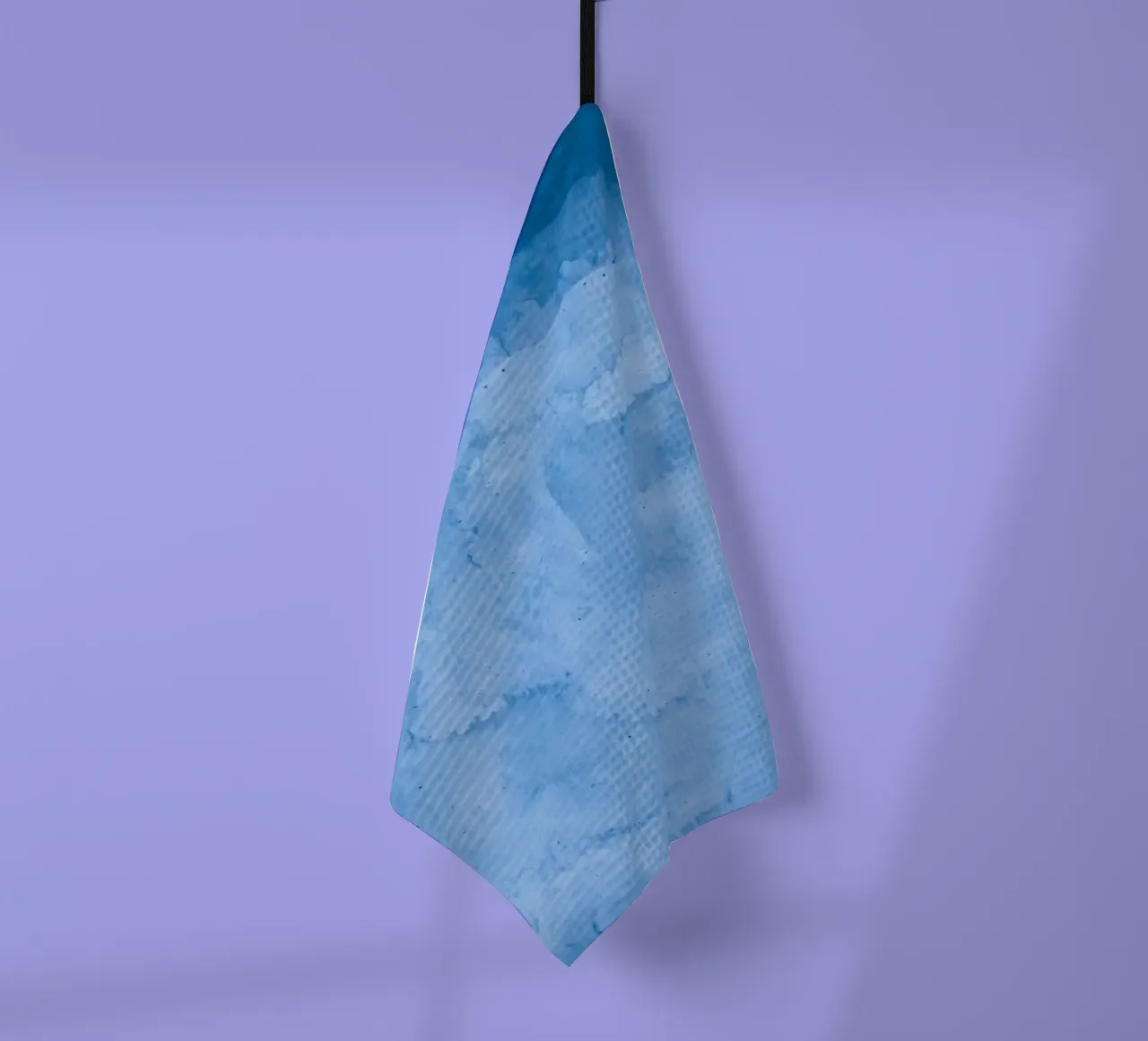 onde bianche canovaccio da cucina da Bleu