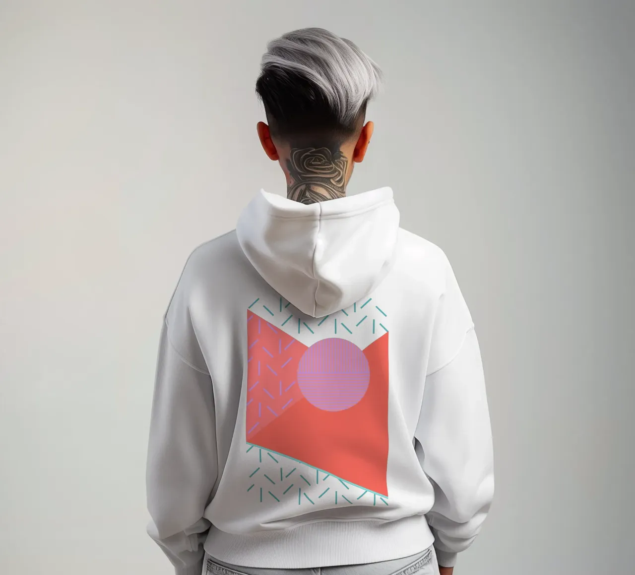 Memphis 2019 felpa con cappuccio da SilverPegasus