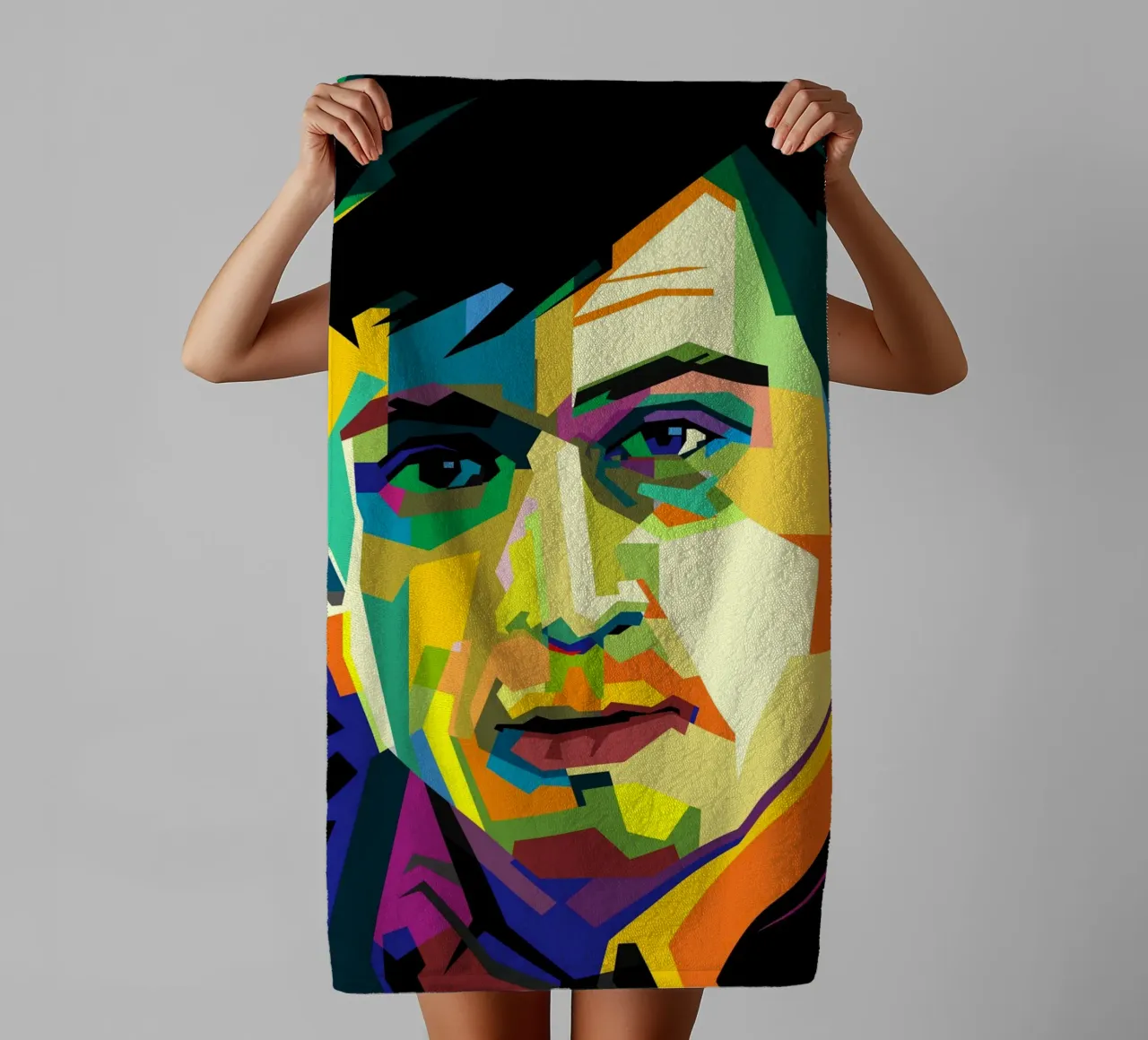 Robert De Niro Hollywood Movies WPAP Trending Now towel by Artkreator