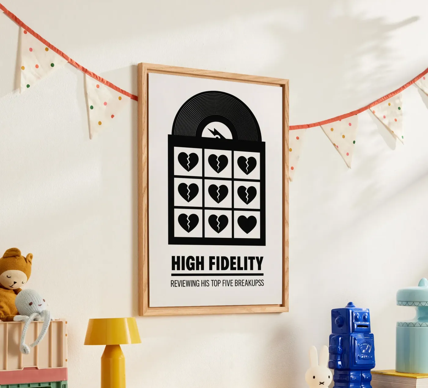 High Fidelity Print plexiglass da MoviesArt