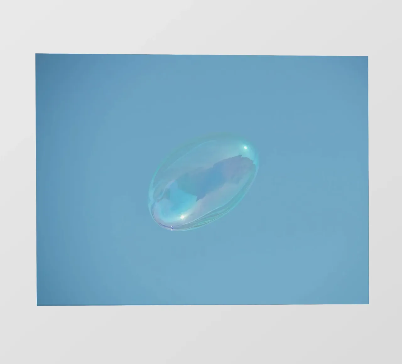 cielo di bolle pellicola backlit da Bleu