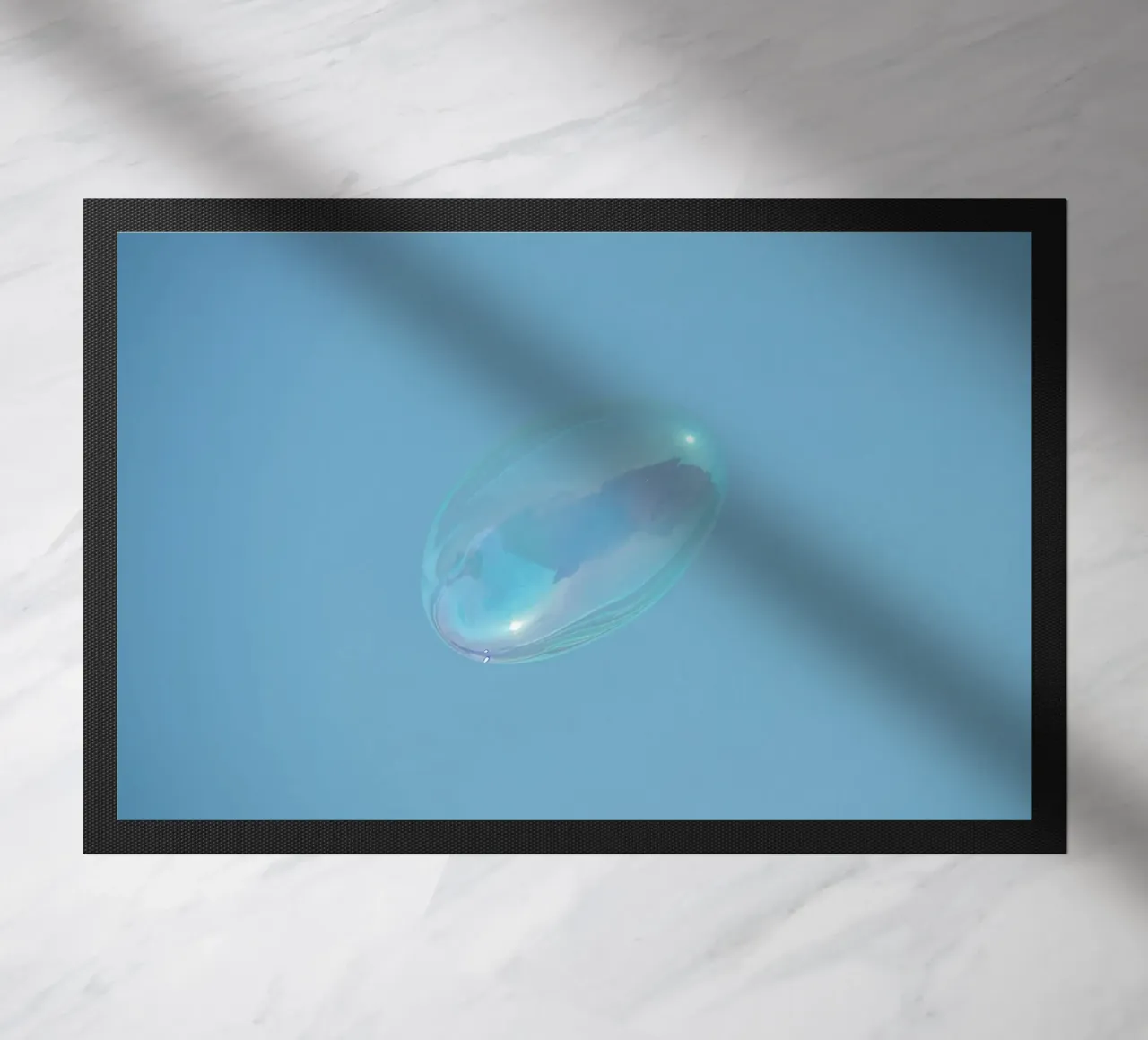 bubble sky doormat by Bleu