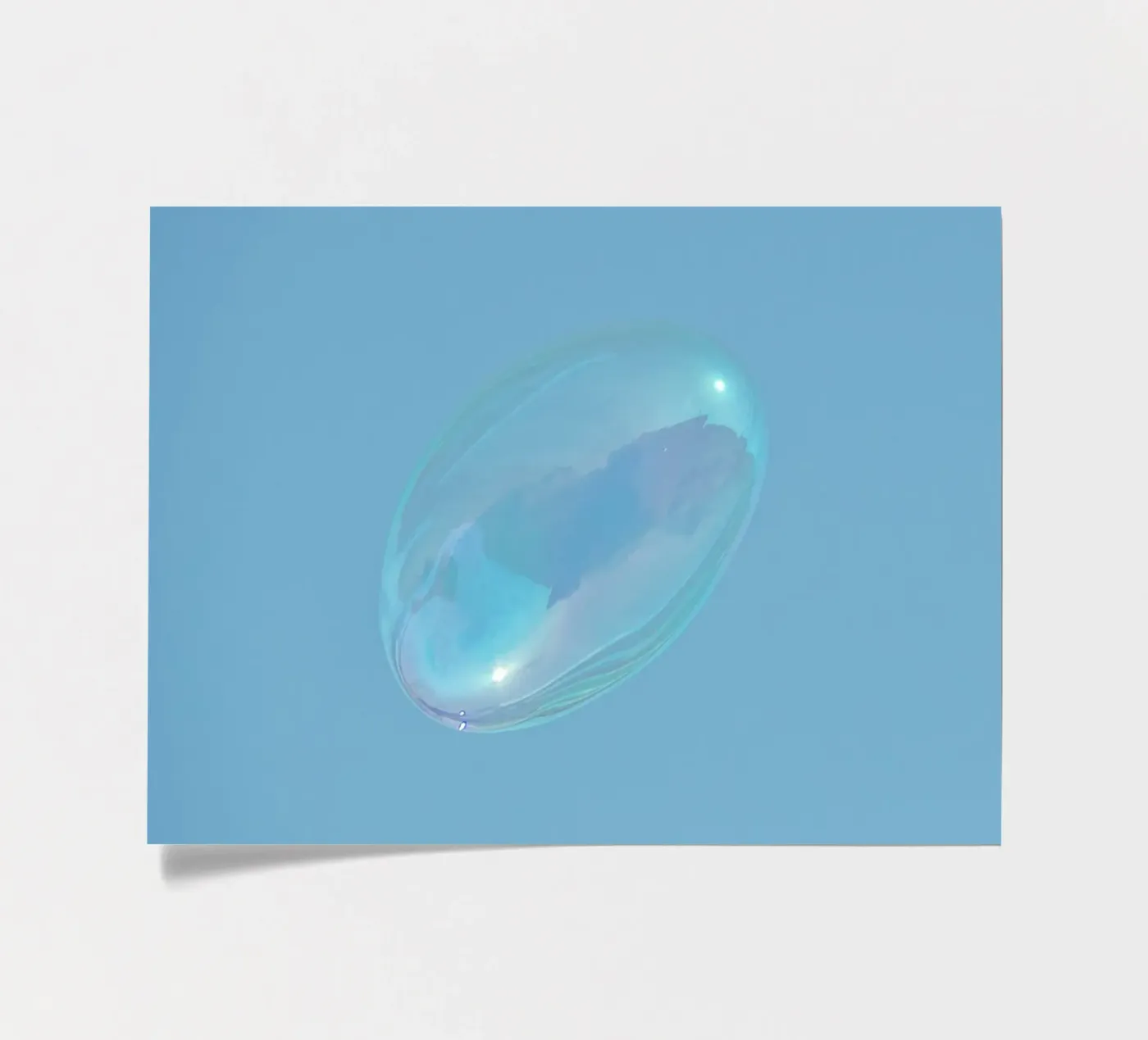 bubble sky sticker sheet by Bleu