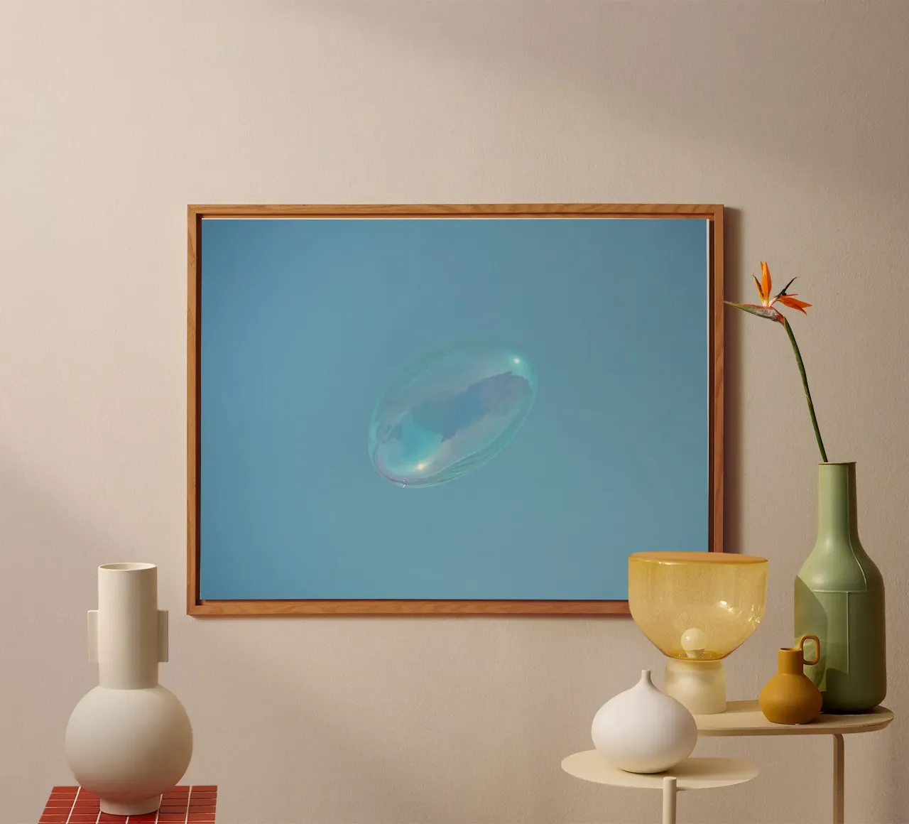 bubble sky forex plate by Bleu