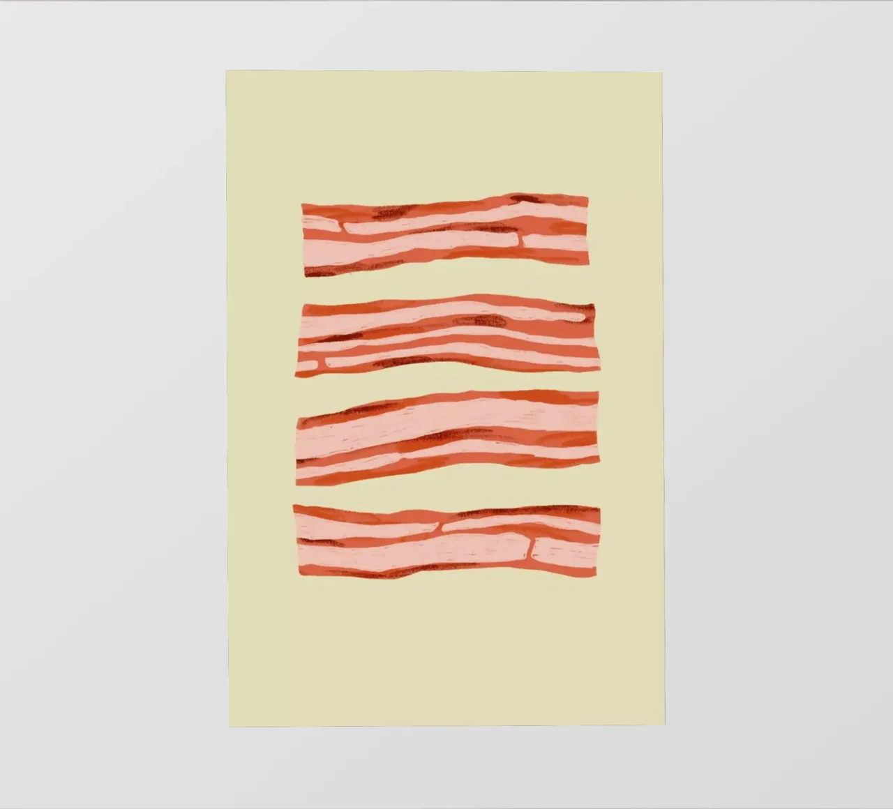 The Beauty Of Bacon telo in pvc da Studio One