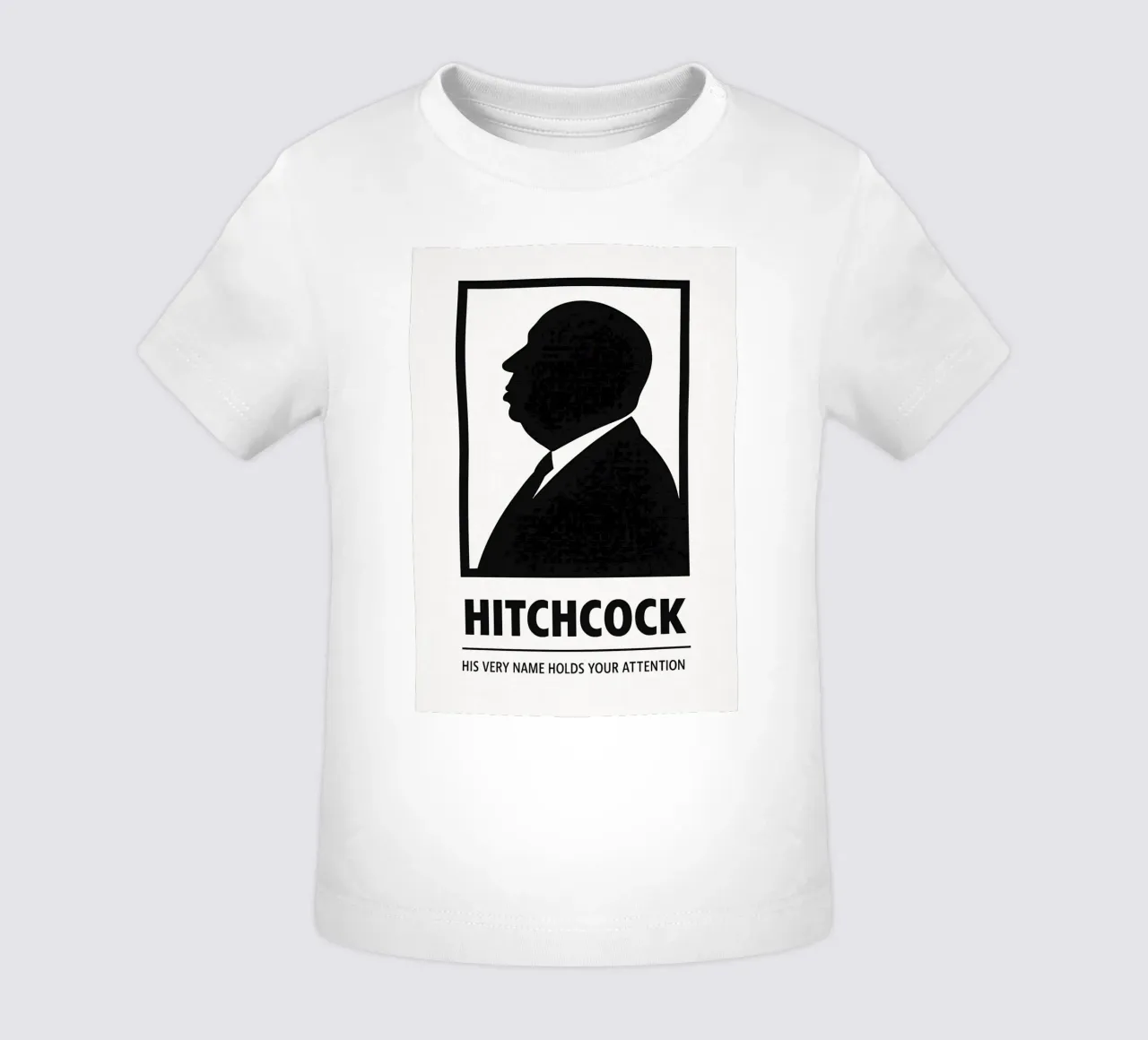 Hitchcock Print maglietta neonato da MoviesArt