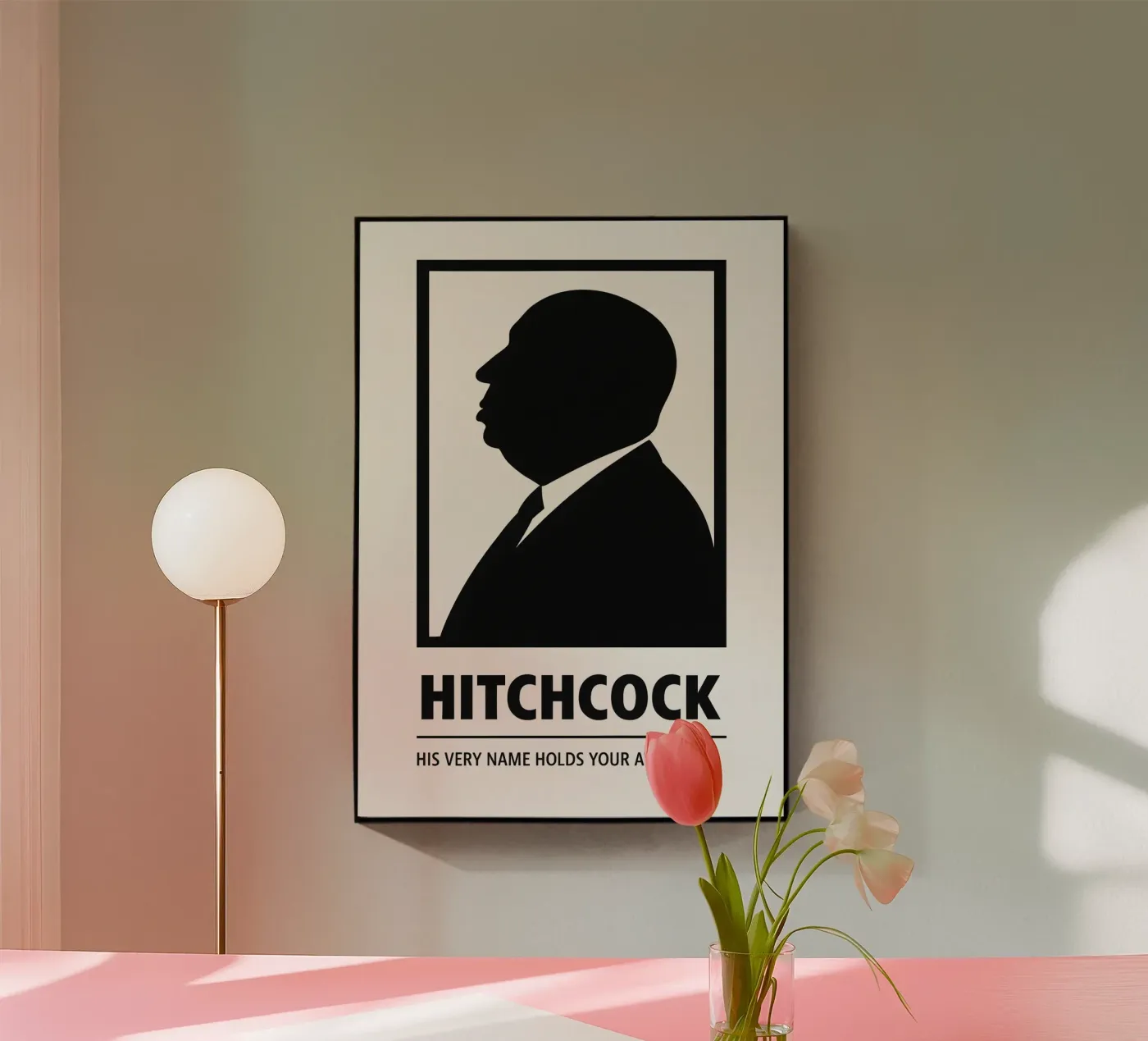 Hitchcock Print plexiglass da MoviesArt