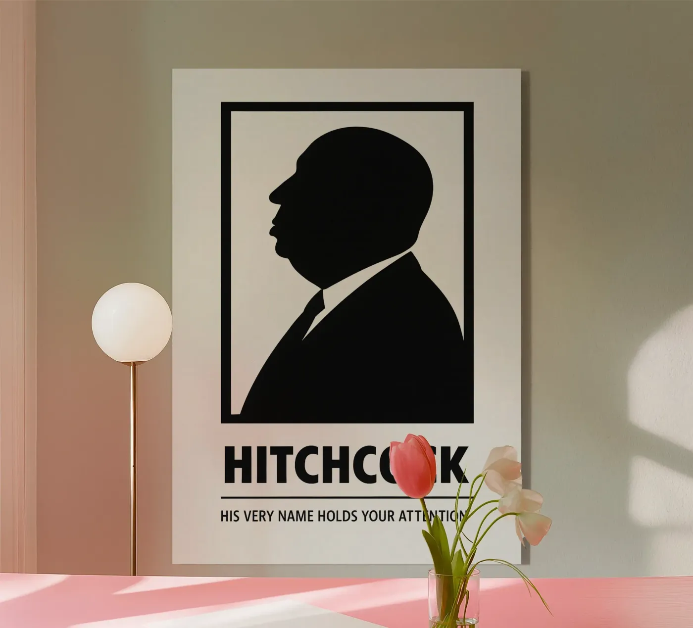 Hitchcock Print plexiglass da MoviesArt