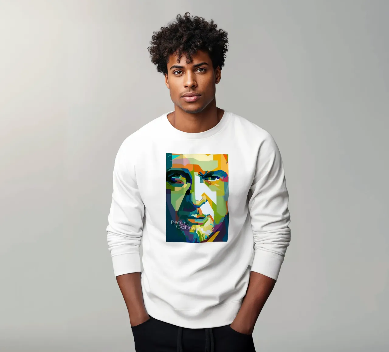 Peter Gabriel Cantante Musicista WPAP Trending Now felpa da Artkreator