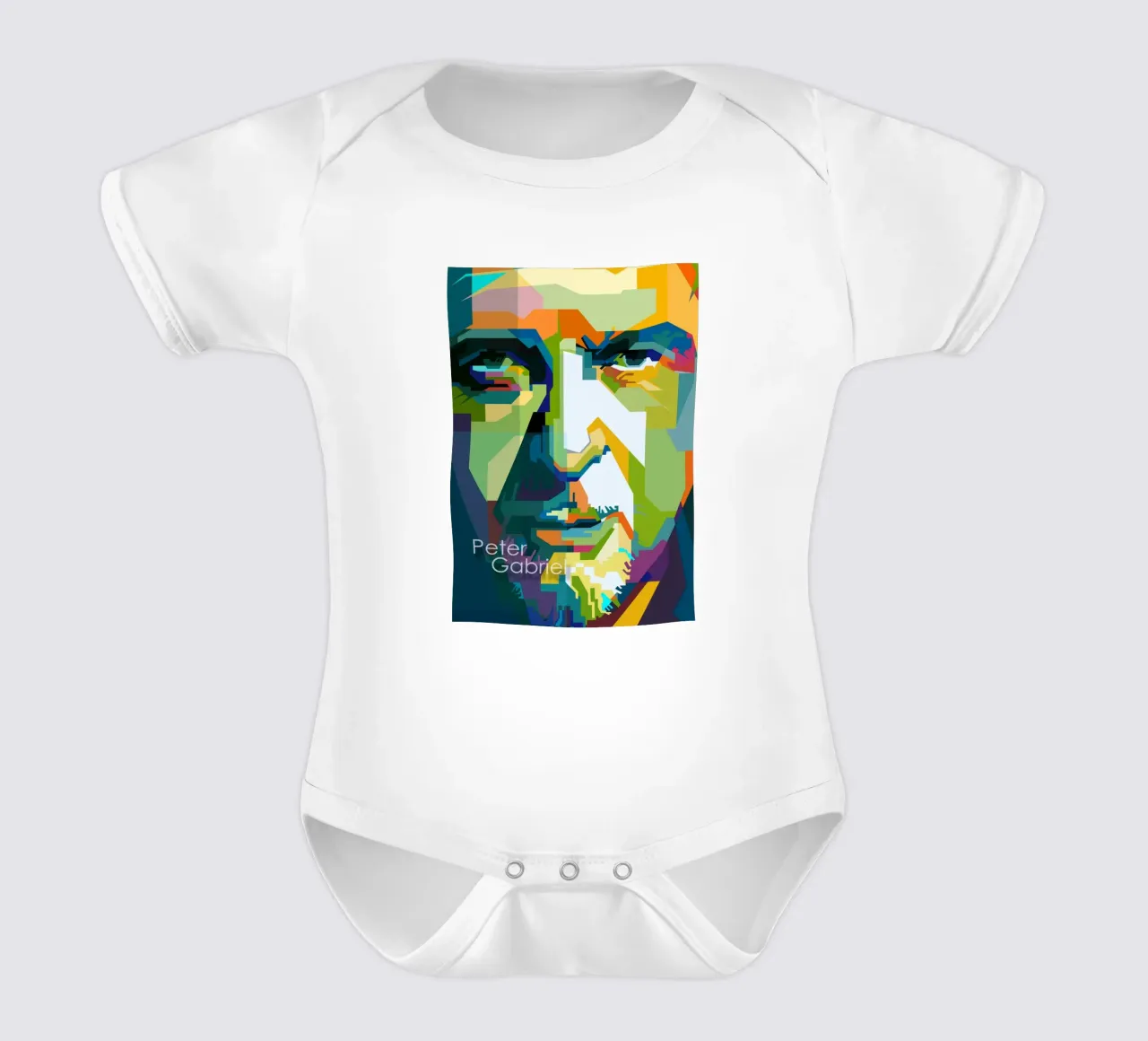 Peter Gabriel Cantante Músico WPAP Trending Now body de bebé de Artkreator