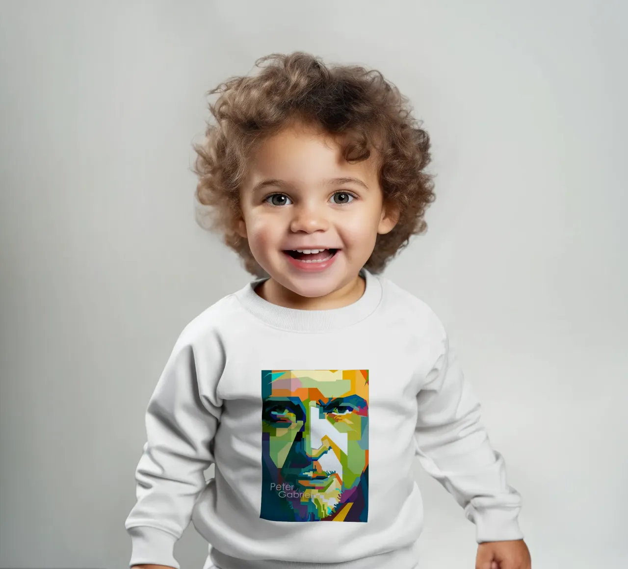 Peter Gabriel Cantante Músico WPAP Trending Now sudadera de bebé de Artkreator