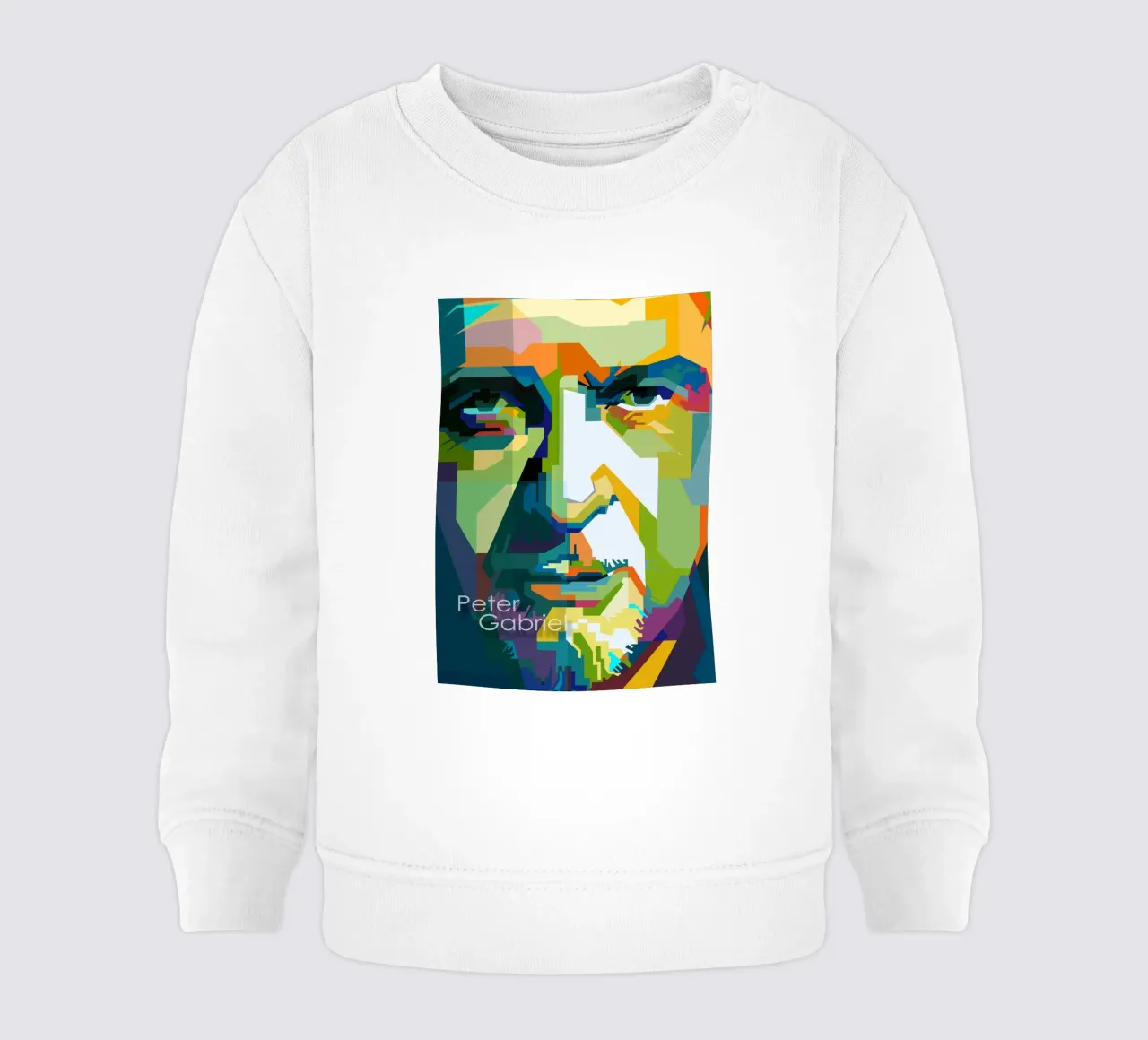 Peter Gabriel Cantante Músico WPAP Trending Now sudadera de bebé de Artkreator