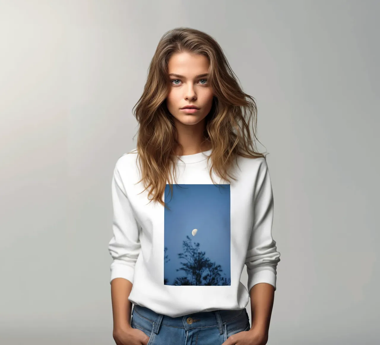 ramas cielo sudadera de Bleu