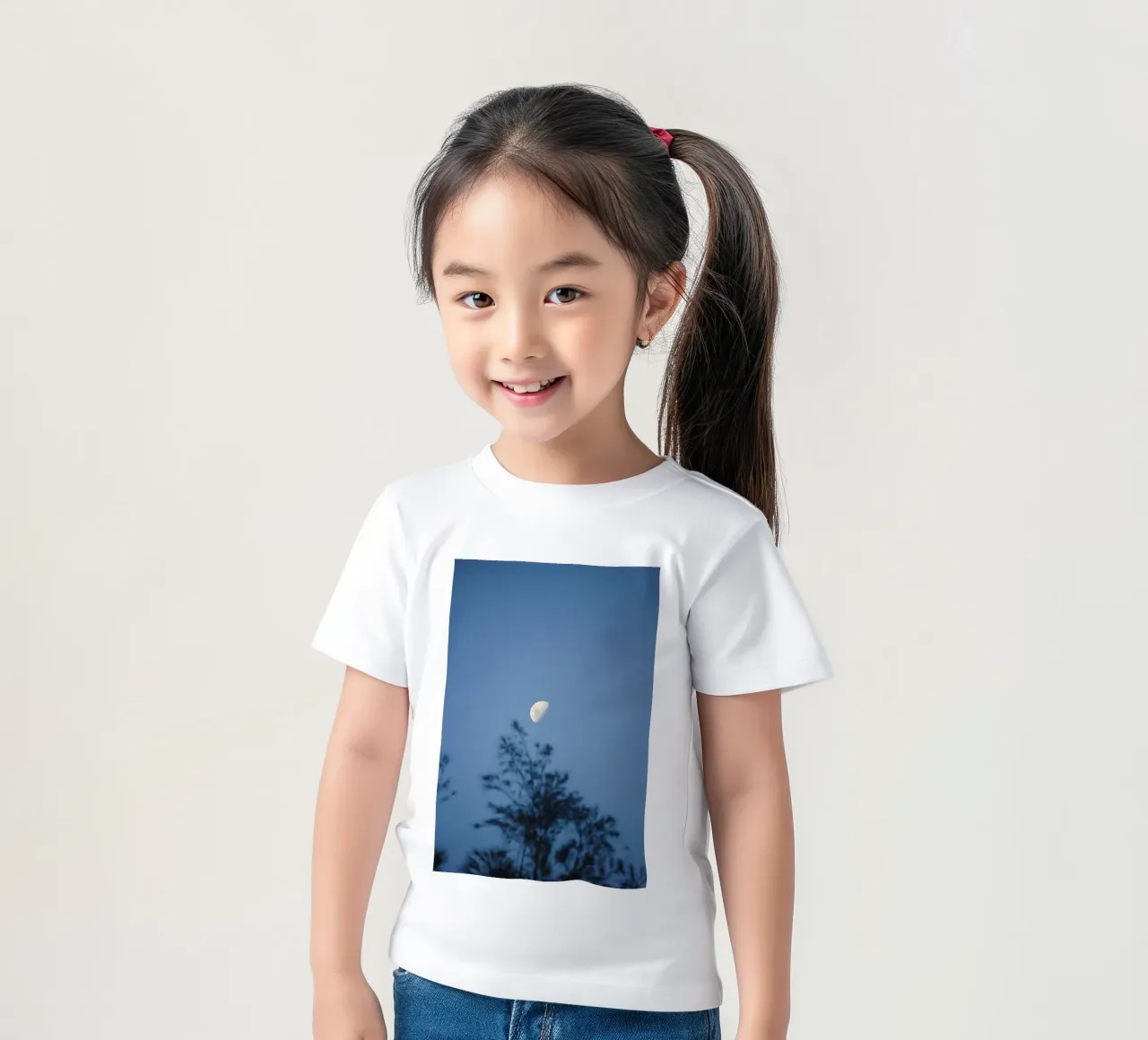 branches sky kids t-shirt by Bleu