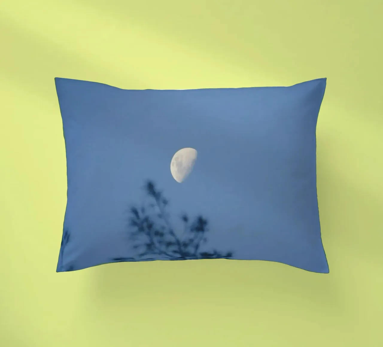 Zweige Himmel Kissen von Bleu