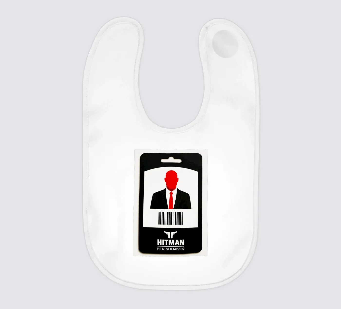 Hitman Print bavaglino da MoviesArt