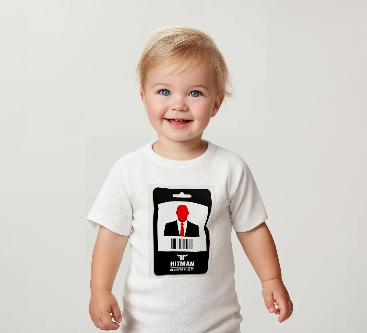 Hitman Print maglietta neonato da MoviesArt