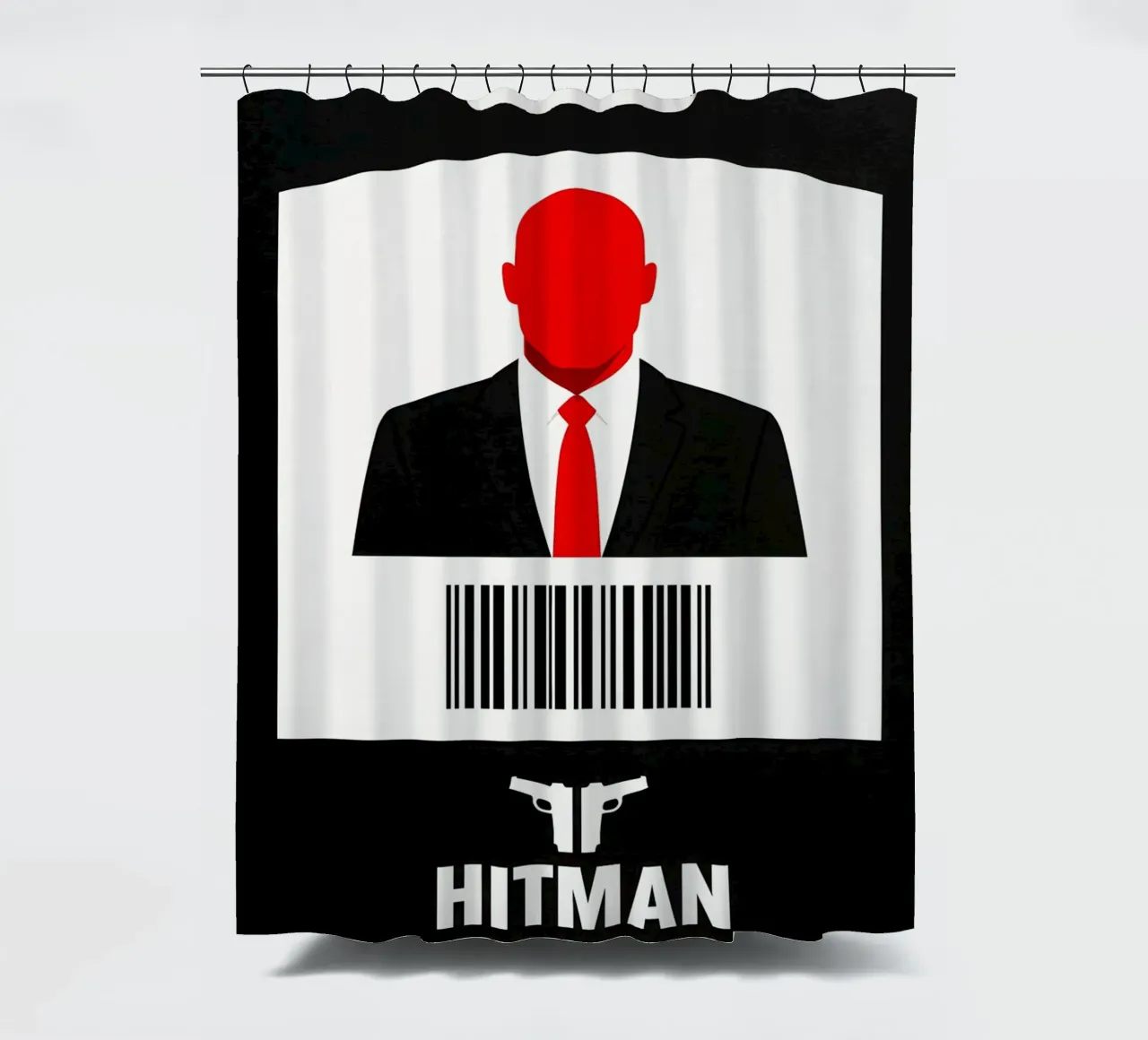 Hitman Print tenda da doccia da MoviesArt