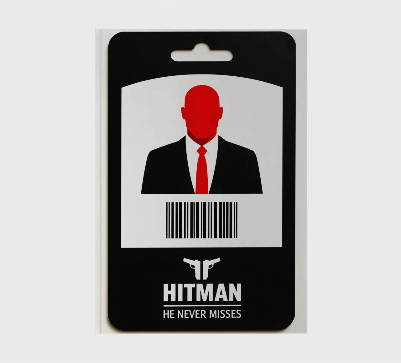 Hitman Print notebook by MoviesArt