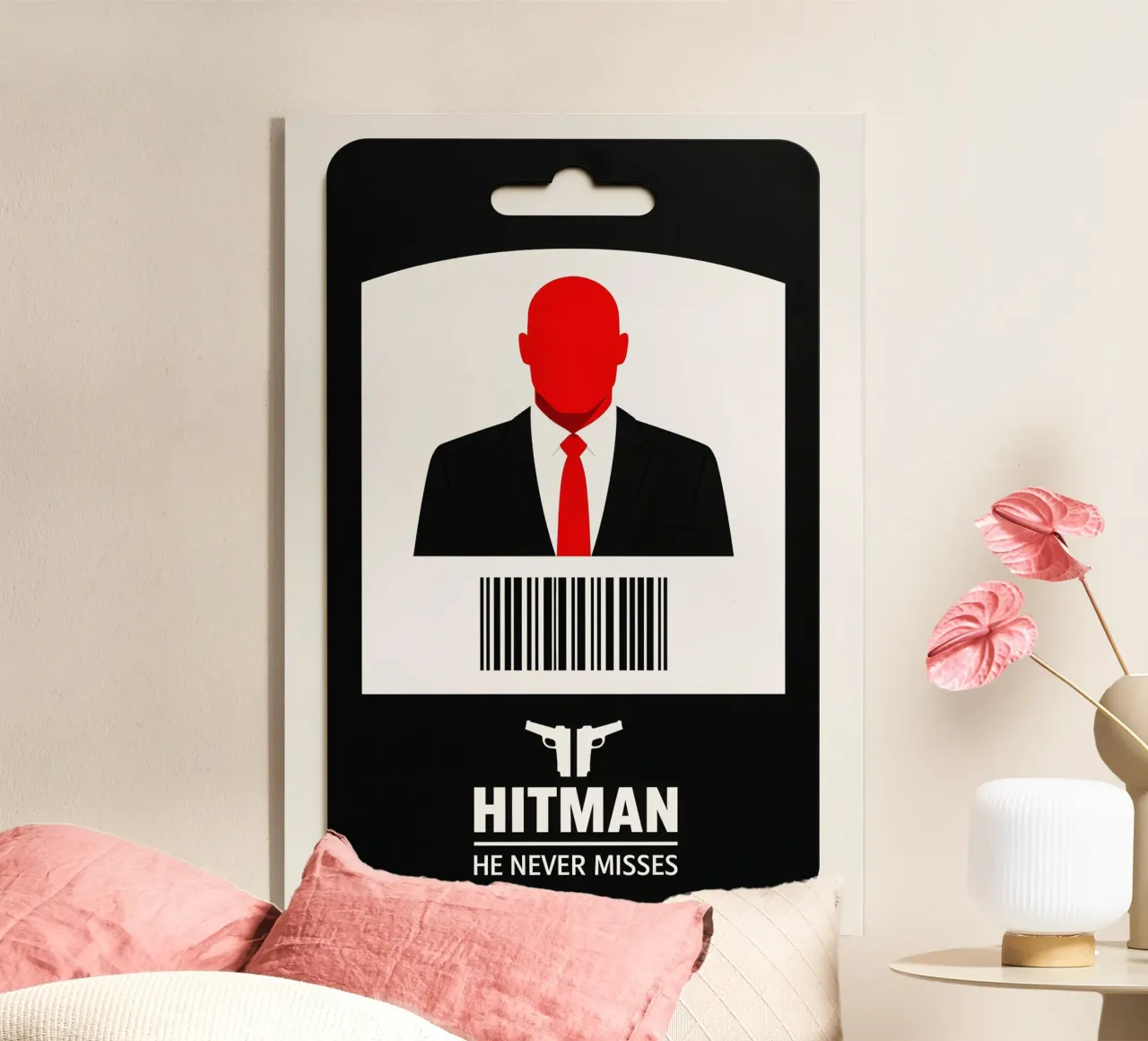 Hitman Print plexiglass da MoviesArt