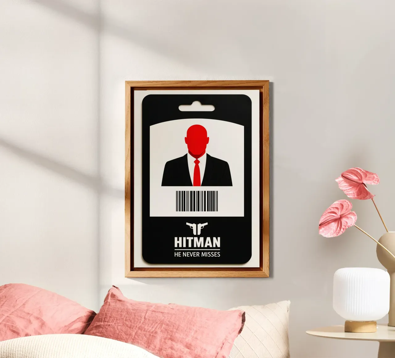 Hitman Print alluminio dibond da MoviesArt