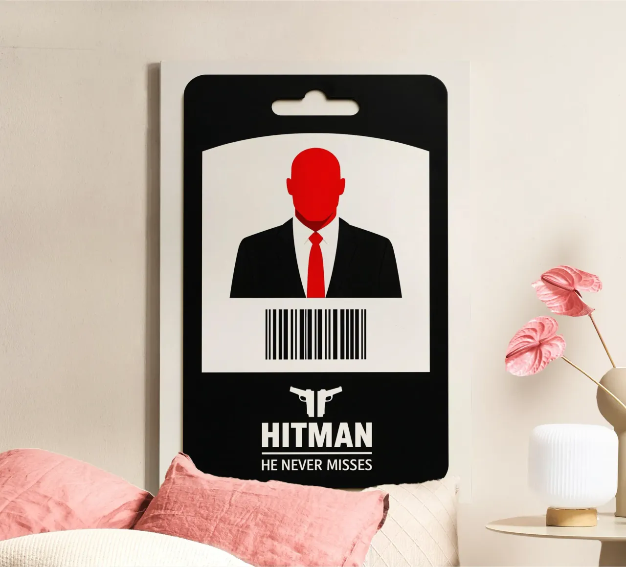 Hitman Print tela da MoviesArt