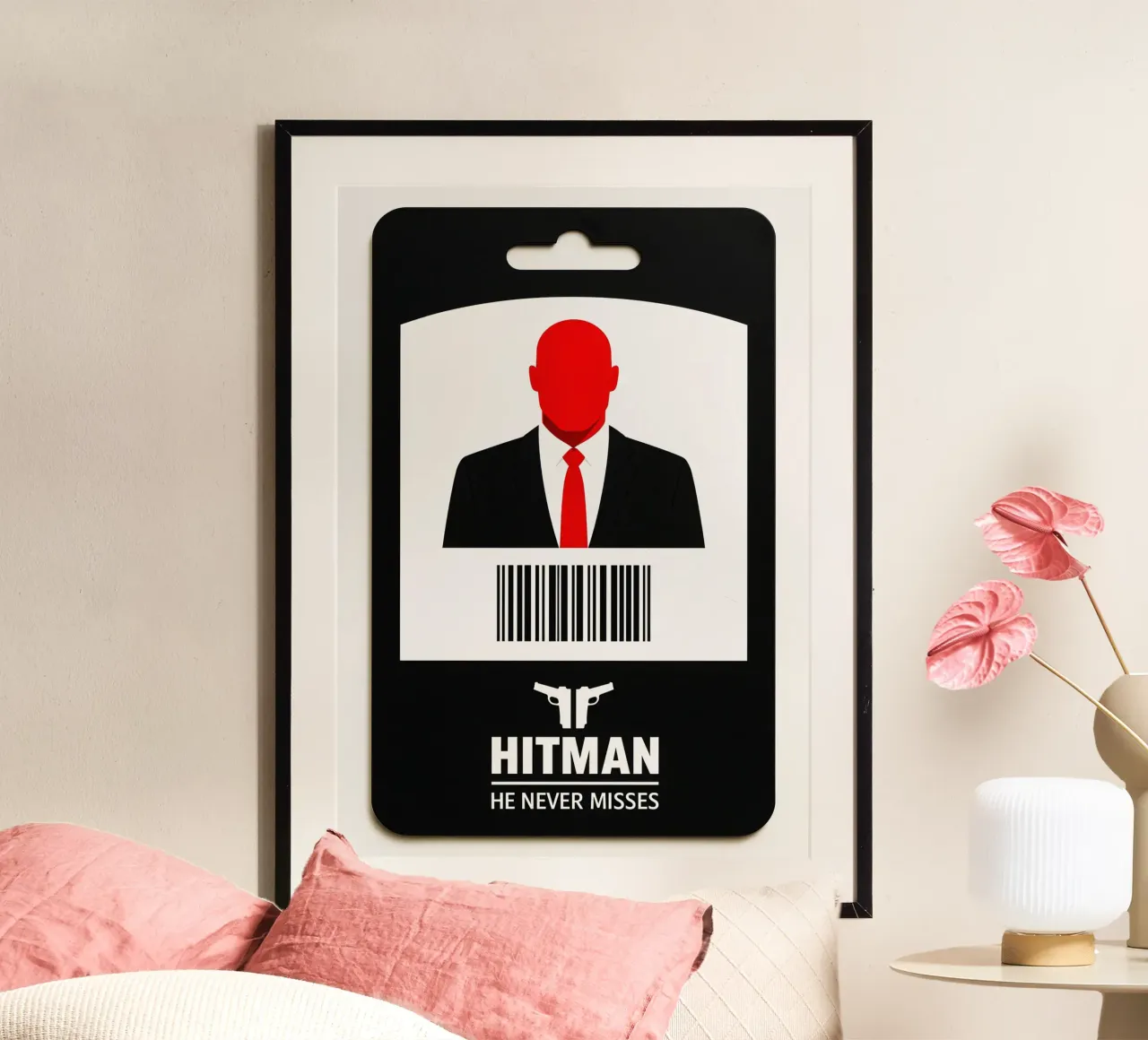 Hitman Print carta hahnemühle da MoviesArt