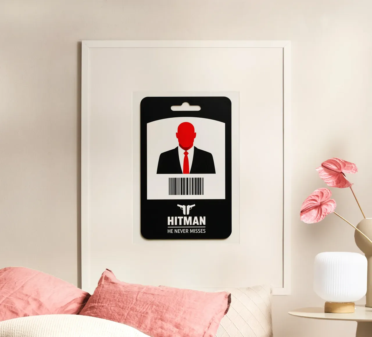 Hitman Print carta hahnemühle da MoviesArt
