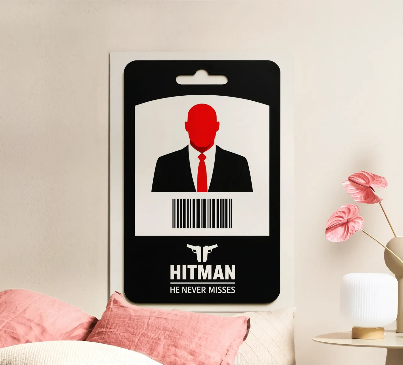 Hitman Print carta hahnemühle da MoviesArt