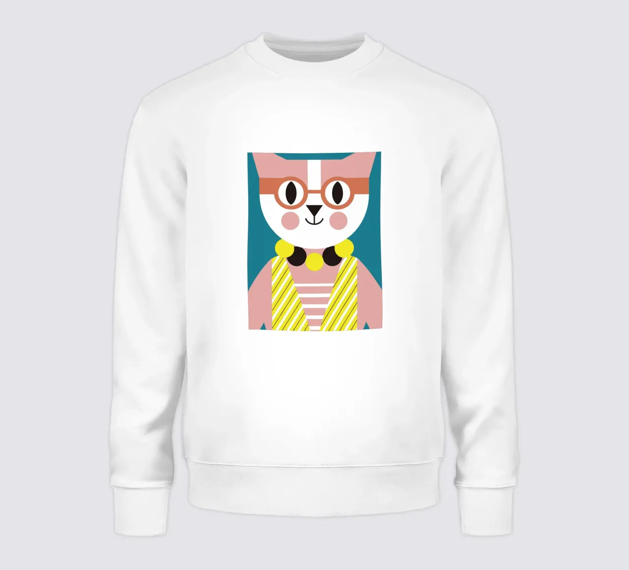 Gatto pagliaccio felpa da LOOK DIFFERENT