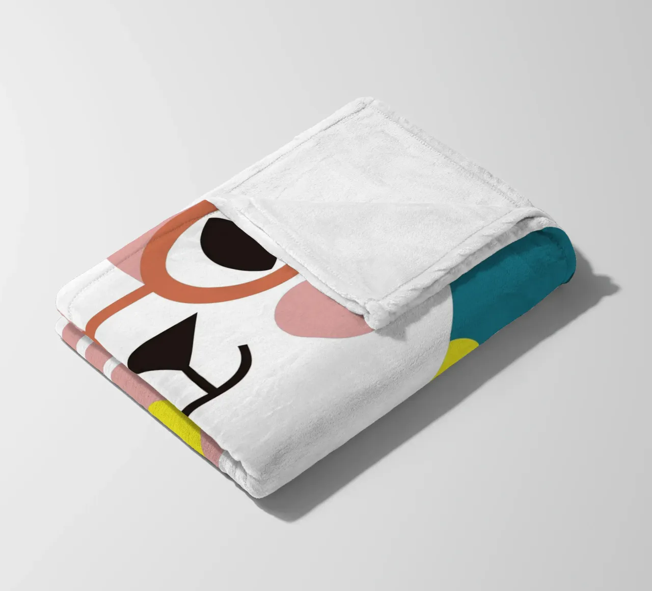 Gatto pagliaccio coperta in pile da LOOK DIFFERENT
