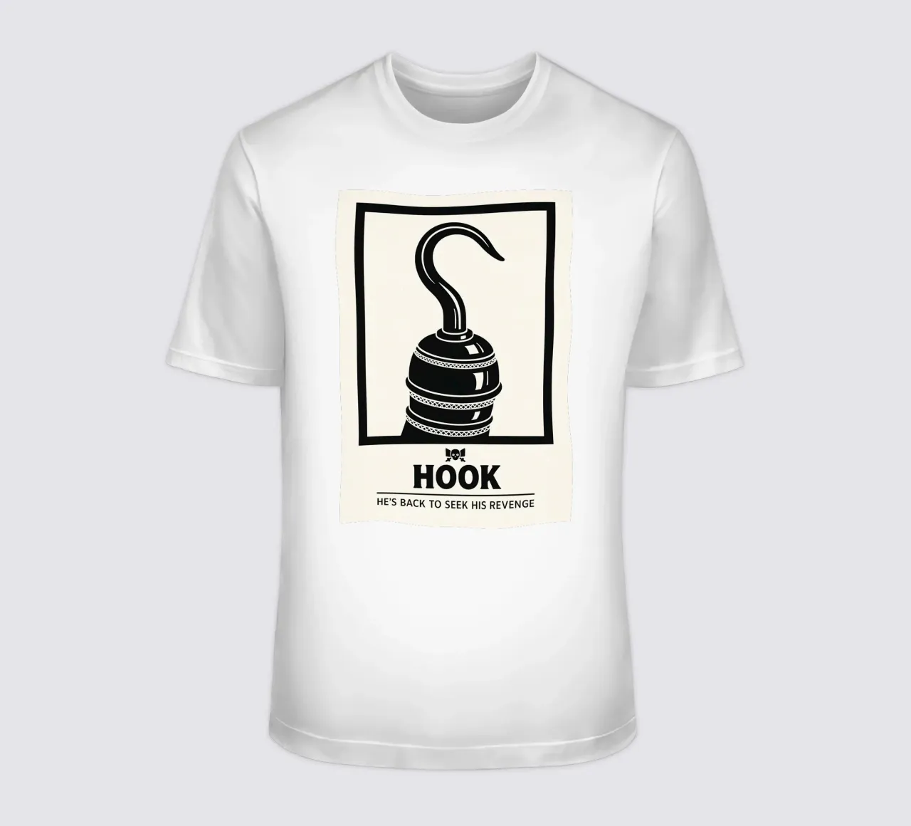 Hook Print t-shirt da MoviesArt