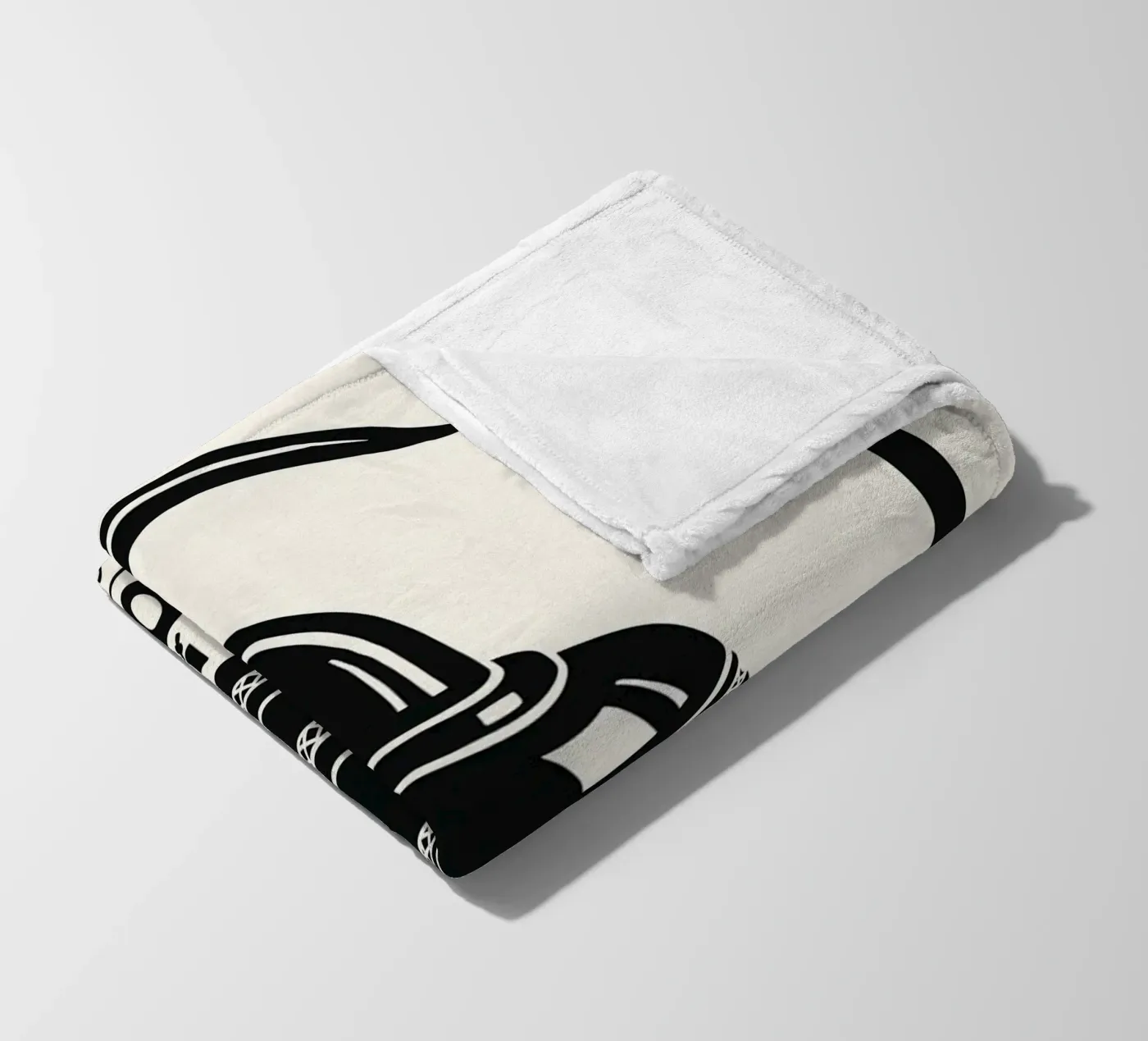 Hook Print Fleecedecke von MoviesArt