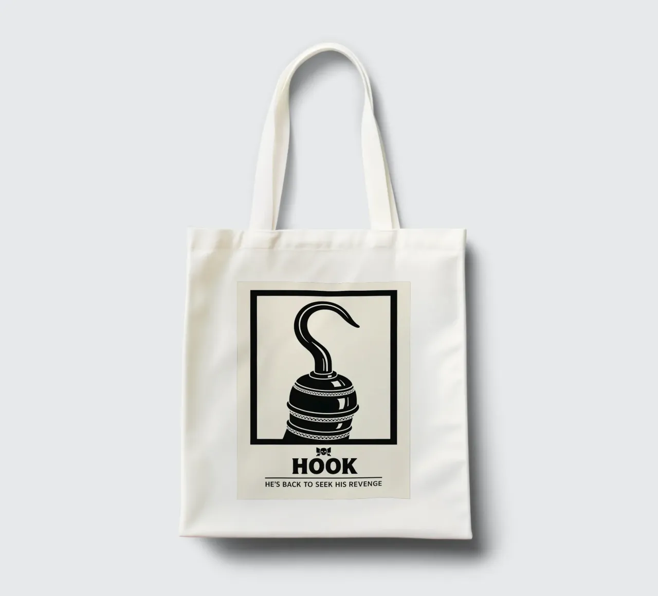Hook Print borsa in juta da MoviesArt
