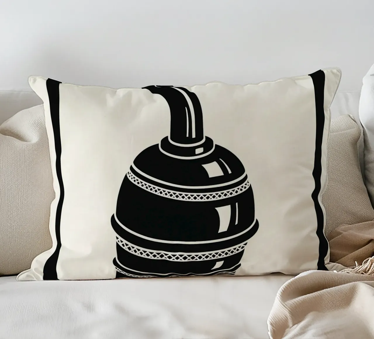 Hook Print cuscino da MoviesArt