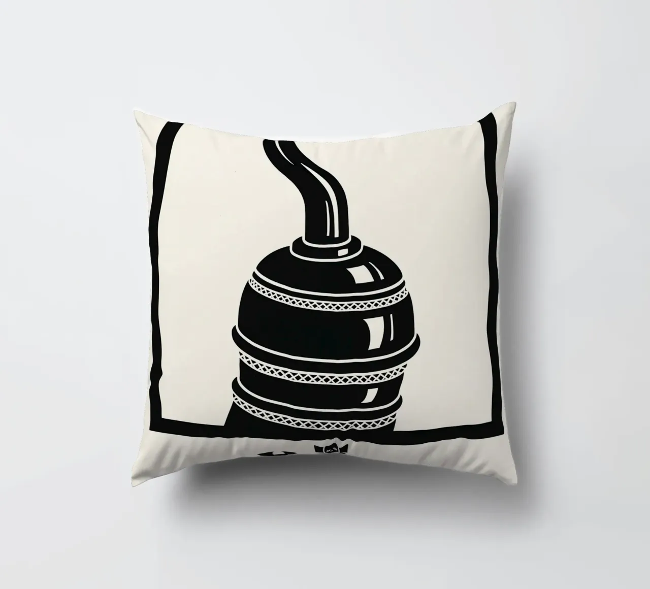 Hook Print cuscino da MoviesArt