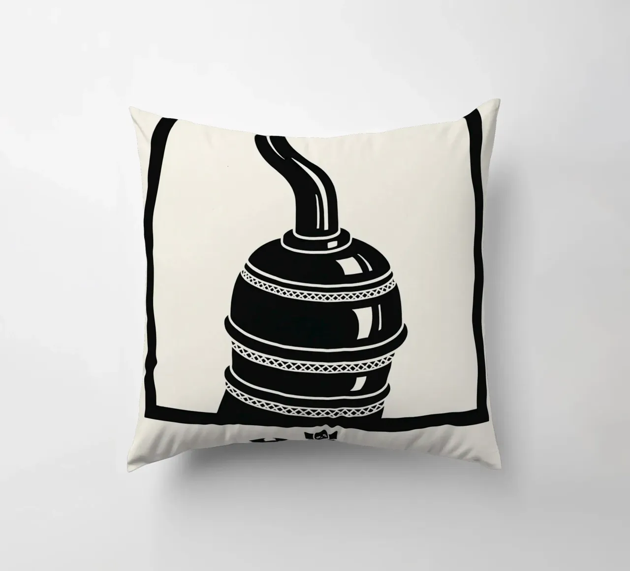 Hook Print cuscino da MoviesArt