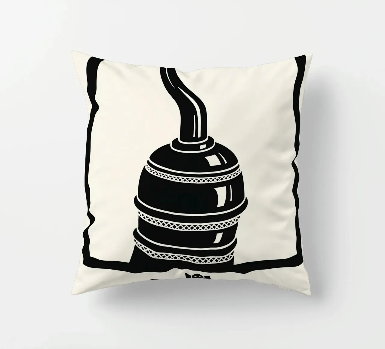 Hook Print cuscino da MoviesArt